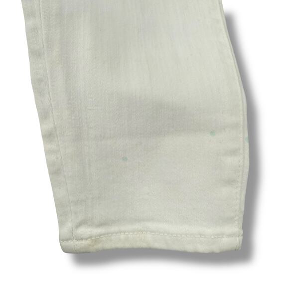 NEW J. Crew White Skinny Jeans Size 26 9" Mid-Rise Signature Stretch Pants - Picture 3 of 10